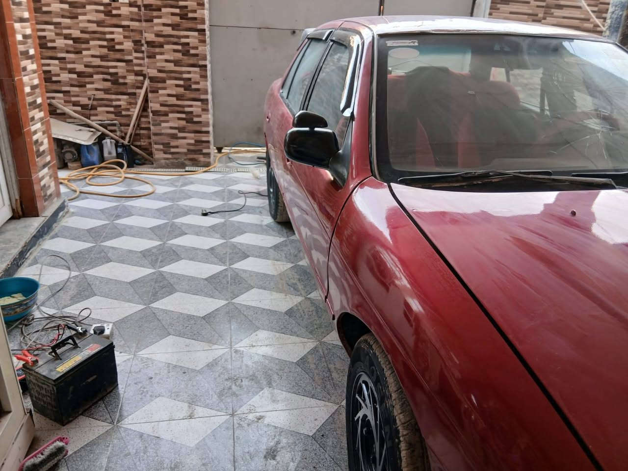 كيا سيفيه 93 بابل محرك مسكر كير عادي محرك وكير وحداديه وتيارات وباتري كله نضيف مصبوغه جديد بدون ضربه السعر 25 الشراي يتصل *********** عنوان حله نادر
