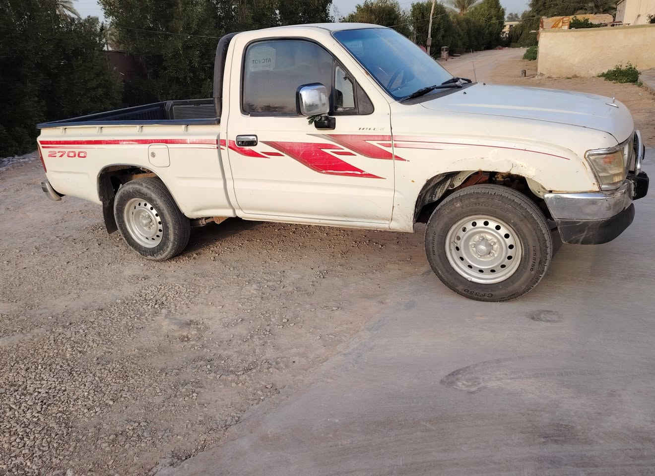 السلام عليكم للبيع تيوتا بيكم موديل 2000
التفاصيل ***********
