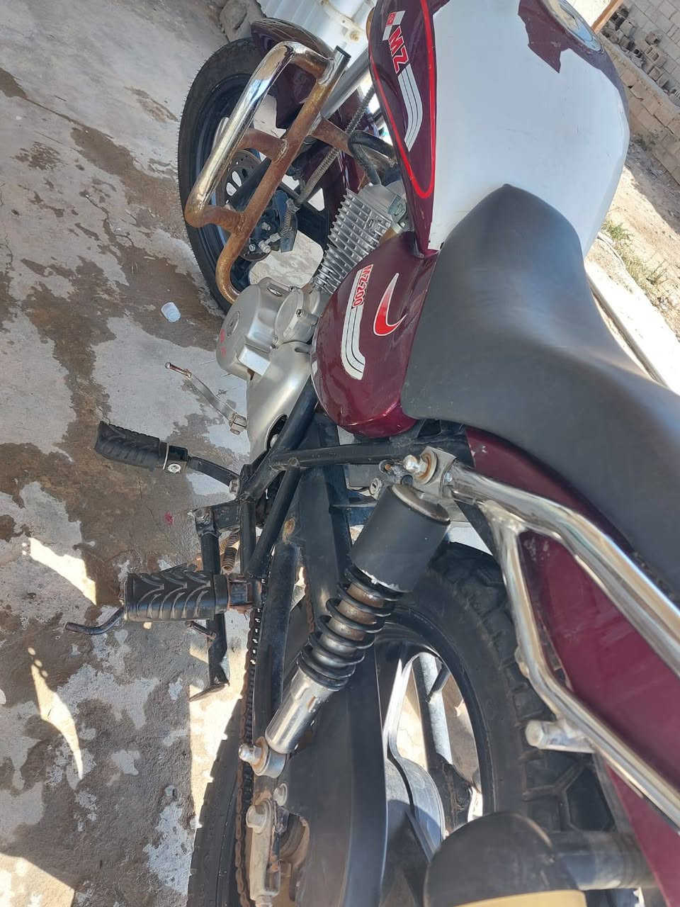 سلام عليكم موطور البيع
 ام زت موديل 23 محرك 200 نضيف ومكفول السعر ب مليون و 100 وبي مجال تفاصيل *********** اتصل وبيك خير ودلل
