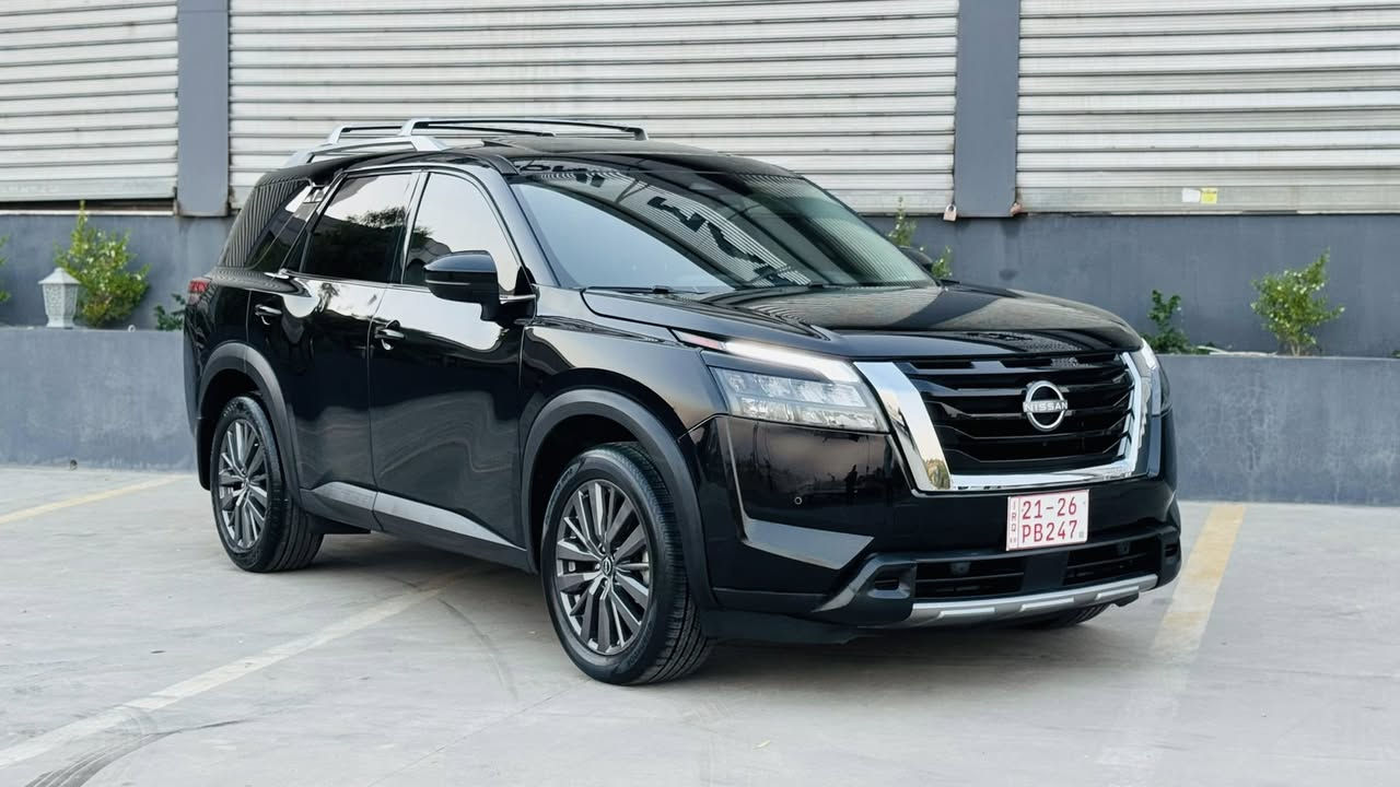 Nissan Pathfinder SL 
نيسان باثفندر SL
موديل  2024
محرك 6V    3500 
عداد المسافة 49  الف 
سقف بنوراما 
رادار امامي (تحديد مسار)
رادار جانبي (نقاط عمياء)
رادار خلفي (تحذير من الاصطدام)
كاميرات 360°
كشنات جلد
كشنات خلفية تدفئة 
كشنات Vip
بردات خلفية
شاشة كبيرة لمس+كاميرا
شبر جامرلغ السكن صبغ
بدون دواخل  
ارباك استيرن سستم
تترقم شمالي شرط الترقيم
السعر//  238 مجال بسيط
عنوان  كركوك 
***********
