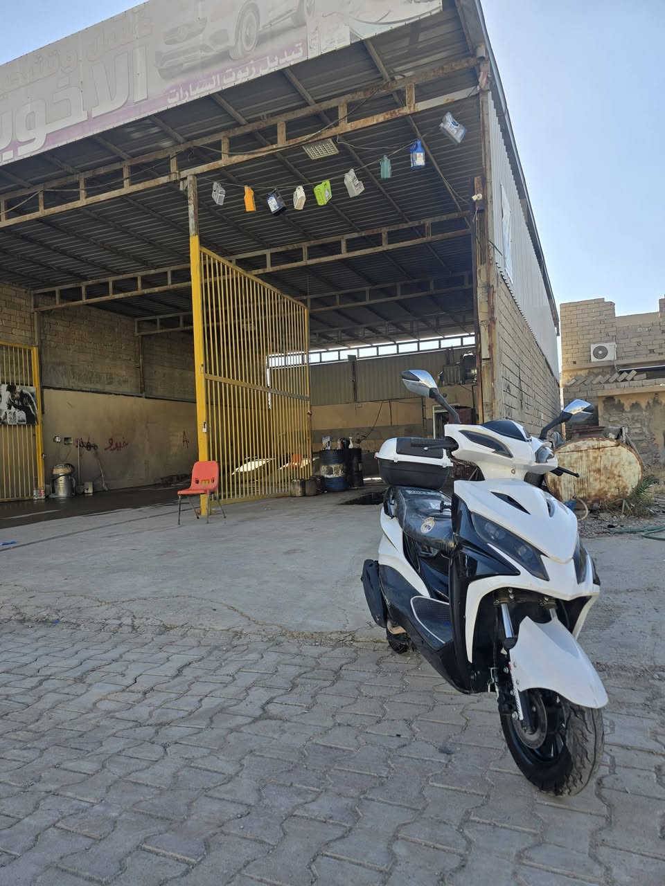 للبيع ماطور جامبو نكره سلف كلشي شغال ونضيفه كدام العين تايرات جدد والسعر 375 وبي مجال للطيبين تواصل واتساب هم اكو***********
