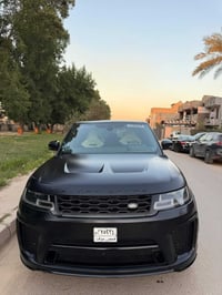 رانج روفر سبورت SVR لون اسود طافي بلادي دخول جديد للعراق  موديل 2020 د...