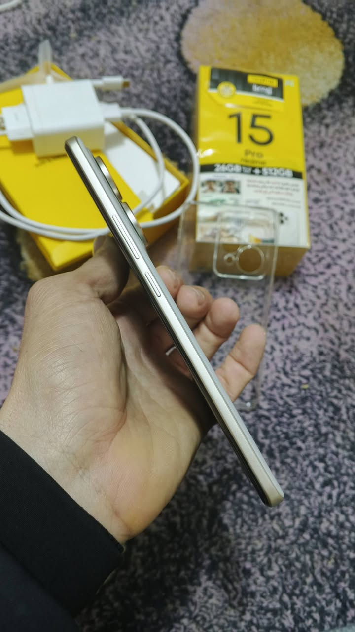 ريلمي 15 برو 512
الجهاز اخو الجديد ملحقاته كامله مواصفاته معروفه 
رايدة ب 460 الف قفل 
مكاني بغداد مدينه الصدر رقم ***********
