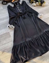 فستان طويل • قياس ٣٨-٤٨ • جديد رسوله٩٢