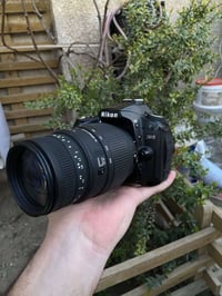 نيكون D90 • عدسة 70-300 سيكما • بغداد البنوك