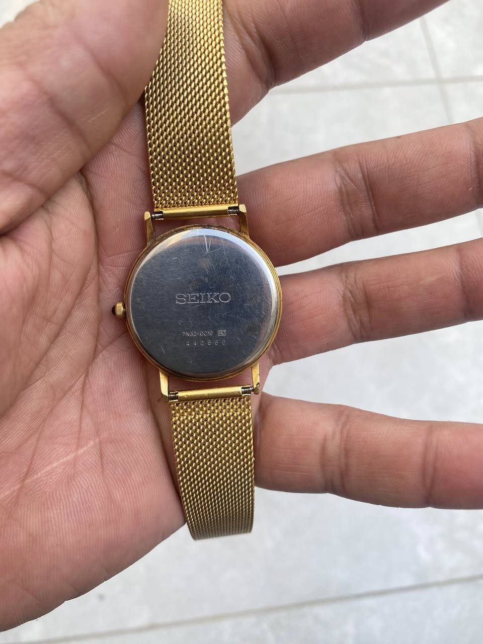 ساعهSEIKO
ياباني اصلي كلاسك سلم ساعه

نافذه لتاريخ سير حصيرة مستبدل

قطر35/40 نظافه عاليه جدا جدا 

سعر50 الف يتوفر توصيل لجميع العراق


**إذا كنت صاحب هذا الإعلان وتريد حذفه لأي سبب، رجاءا أرسل رسالة إلى الدعم الفني**