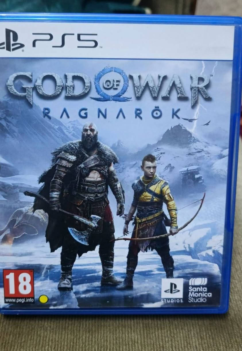اقراص للبيع فقط!
God of war Ragnarok نسخه فايف 
Resident evil 4 نسخه فايف 
سعر الواحد ب 35 الاقراص بحاله نظيفه جداً 
مكاني الحله الجمعية


**إذا كنت صاحب هذا الإعلان وتريد حذفه لأي سبب، رجاءا أرسل رسالة إلى الدعم الفني**