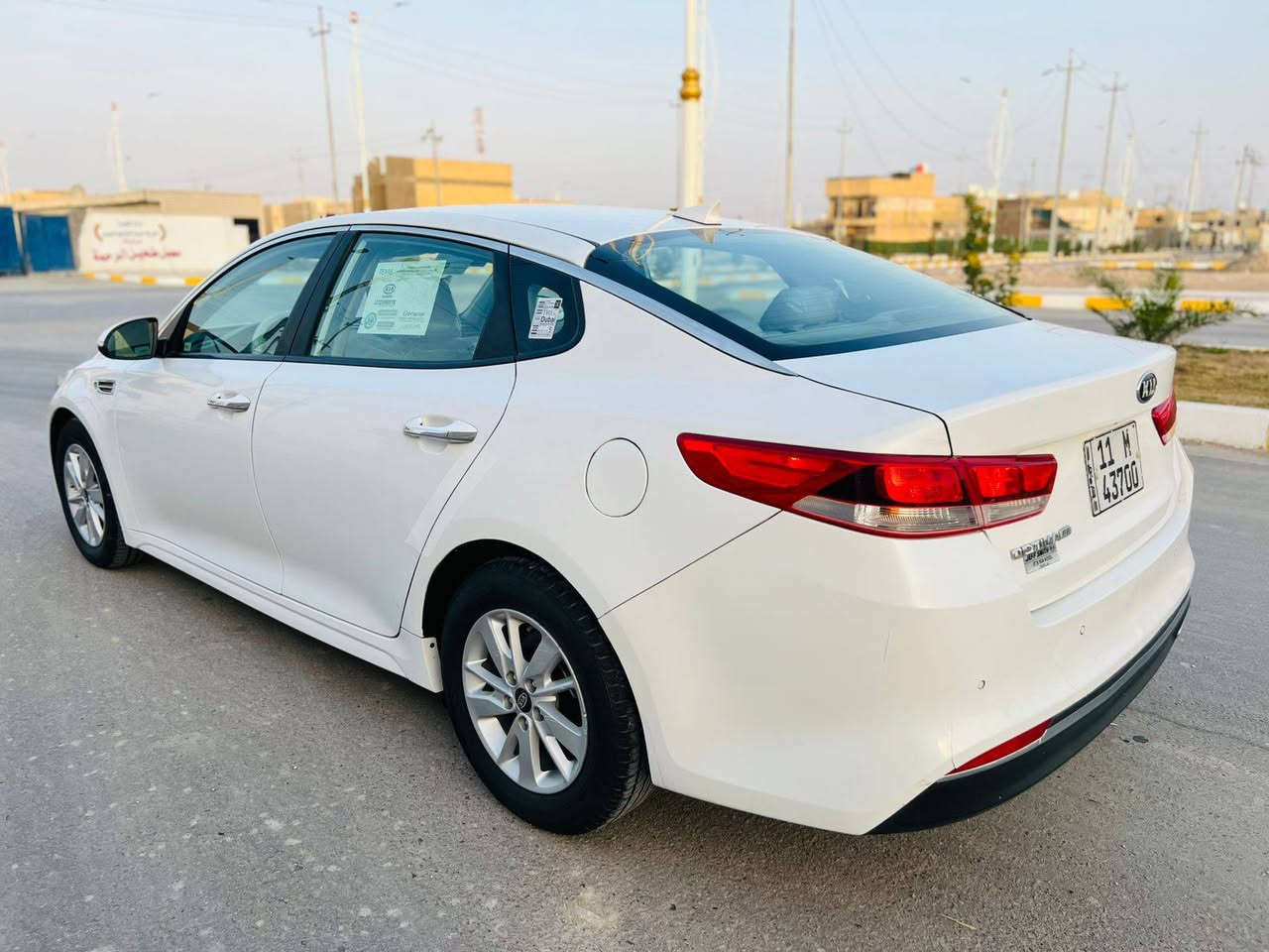 كيا اوبتيما 2018 رقم بغداد جديد تحويل سيارة مال جناي ع وضع شركة أمريكي مكفوله كفاله عامه ضربه وصبغ وتبديل وبارد ماعده داير جاملغ الخلفي صبغ فقط بدون ارباك بدون دواخل موصفات نص فول محرك 2400 مامفتوح حداديه تبريد كله شركه سياره جاهزه من كلشي 
السعر 155 وبيها مجال الشراي يتصل وبلخدمه *********** مكان السيارة ناصريه سومر
