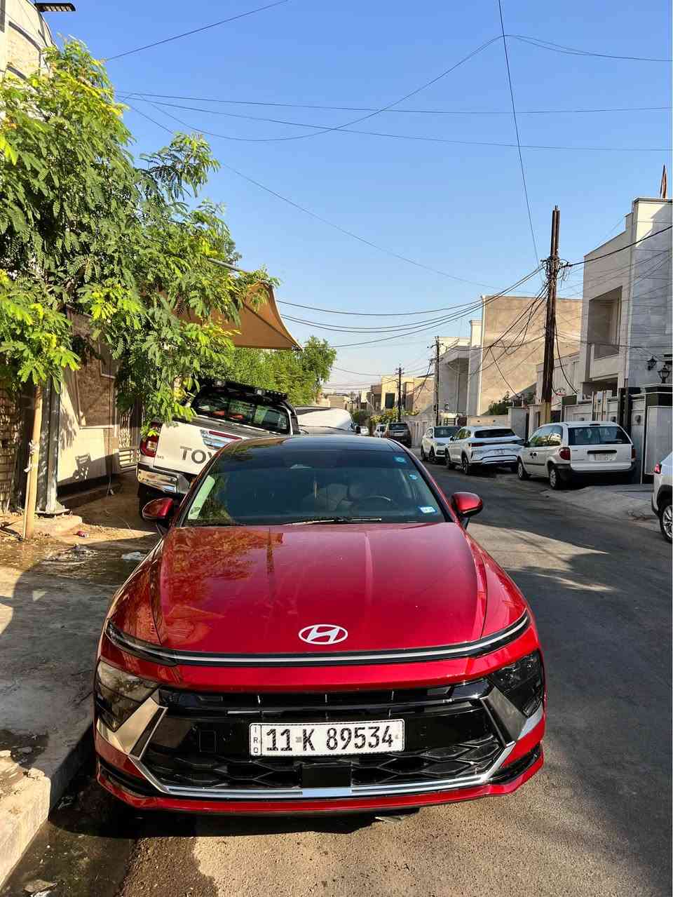 سوناتا 2024 فول مواصفات ماشيه 15 الف زيرو 
حادث سياره خفيف كلش جانبي  لغد شاصي ايرباك كفاله 
لسياره بسمي مواصفات بنوراما رادارت تدفئ كشنات  تحديد مسار نقط عمياء تشغيل عن بعد وهواي مواصفات بعد وعليه تخم تاير جديد سياره ربع متصرف  عليه مكانه بغداد العطيفيه السعر ١٩٣ بيه مجال *********** بغداد, العراق
