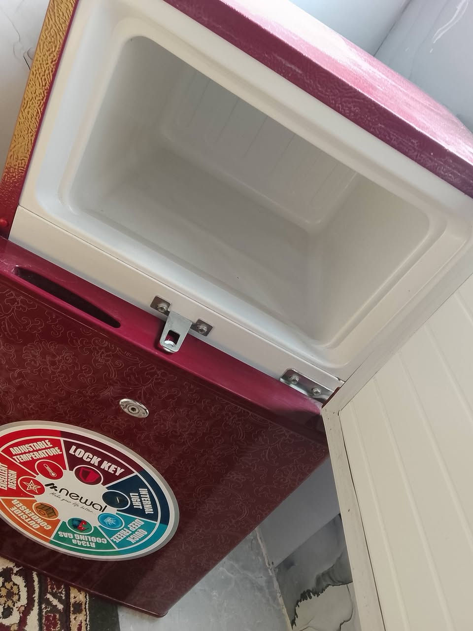 ثلاجه نظيفه للبيع كربلاء المعملجي تجميد فول اخت الجديده السعر 100
***********واتساب
