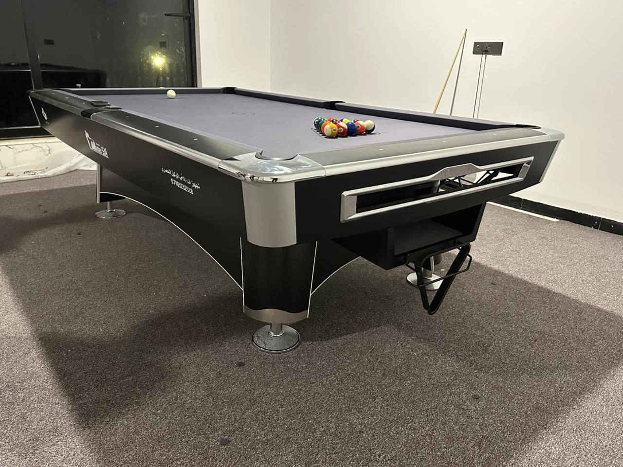 توفرت وجبه جديده من البليارد  بانواع مختلفه 
معا الضمان ولملحقات الضافيه 
يتوفر مستلزمات  بليارد 🎱  بجميع انواعه 
للبيع وشراء المستعمل ولجديد 
كادر خاص لتنصيب ول صيانة 
وكيد معا الضمان الستفسار خاص الوتساب ***********
