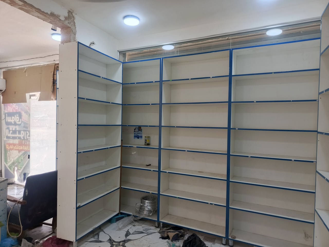 رفوف مستخدمات قليل العدد 9 سعر الواحد 75 مكاني كربلاء مجمع سيد اسماعيل ***********
