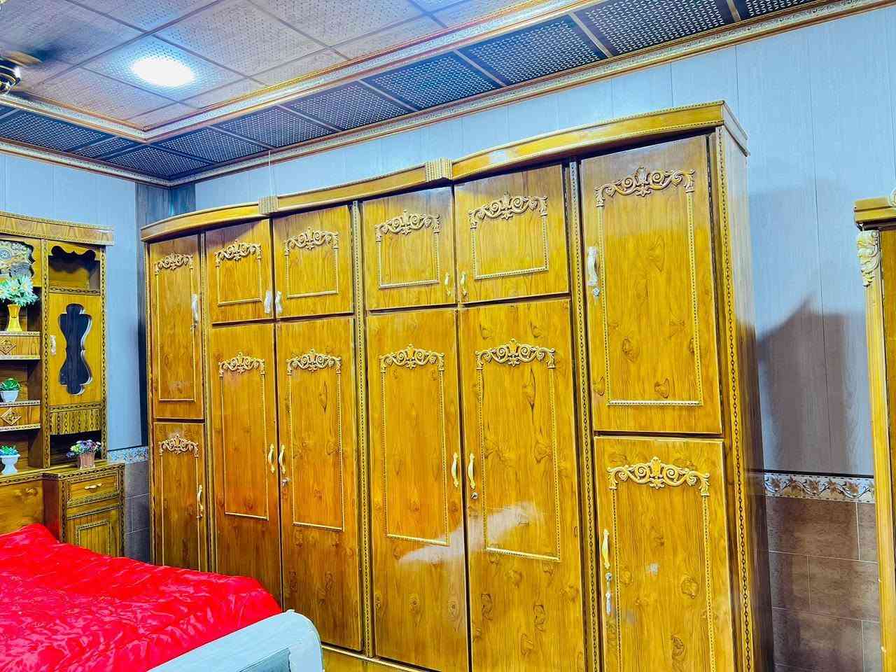 غرفه نوم عراقيه حطاطه صاج اربيعينه قطعتين نضافه فول 100/100استخدام قليل جدا السعر مليون و150بي مجال العنوان الرمانه البعبيد الاتصال ***********
