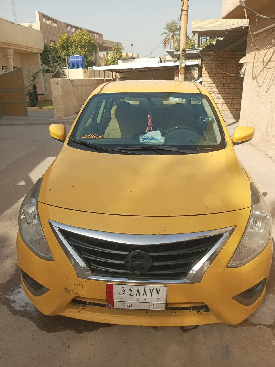 سلام عليكم للبيع نيسان فيرسا امريكي محرك ١٦٠٠ تخم تاير باتري جديد دوشمة جديدة مبدل كير بيهة من شتريتهة بدلت كير سي في تي والله سيارة خير من الله شغل وطلع بدون كلشي سعر ٩٥ وبي مجال لطيبين أو رجأ رجأ لي معاجبة سعر يترك تعليق حلو مثل وجهك الحلو وهاهية مكان بغداد
***********
