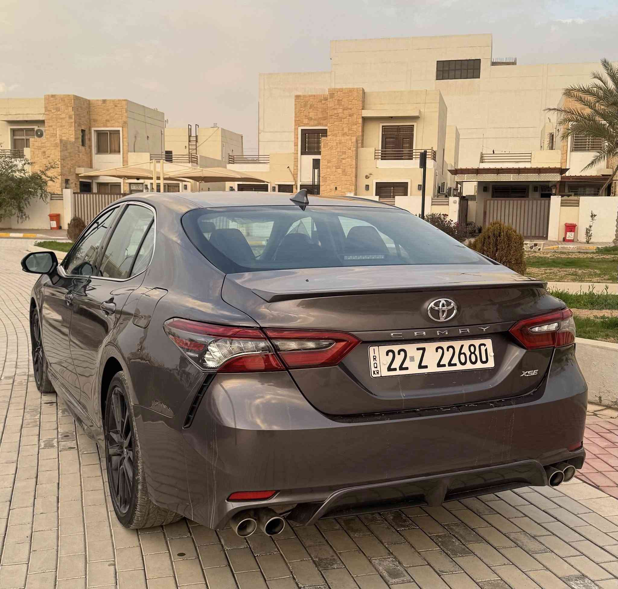 السلام عليكم
Toyota CAMRY XSE 2024
السيارة للبيع فقط 
السياره دخول جديد 
السيارة ماشيه 21000
الموديل:2024
الفئة: xse
اللون: فيراني نفطي  
المحرك: ستة سلندر 2500
الضرر : جنطة تبديل بلادي وبارد جاملغات صور للضرر مرفقة 
 ارباك سليم بدون ارباك 
المواصفات: 

تدفئة  كشنات
شاشة كبيرة 
بصمة تشغيل
تشغيل عن بعد
باب بصمة
نقطة عمياء
رادار أمامي تفاعلي
رادار خلفي تحذير 
رادار للاجتياز الجانبي
بريك ذاتي عندي تفعيل الرادار
تحديد مسار ذكي 
شفتات ستيرن
اشاير بالمرايا
كشن كهربائي
لايتات اوتو زنون ولدات بلادي 
غرفة السيارة اسود مع تطعيم 
ثلاثة أنظمة للقيادة
سايد بريك بصمة + مفتاح الاوتو هولد 
السعر : 215$
مكان السيارة تكريت 
شراي يتصل على الرقم :***********
رقم الشاصي

4T1K61AKXRU857456
