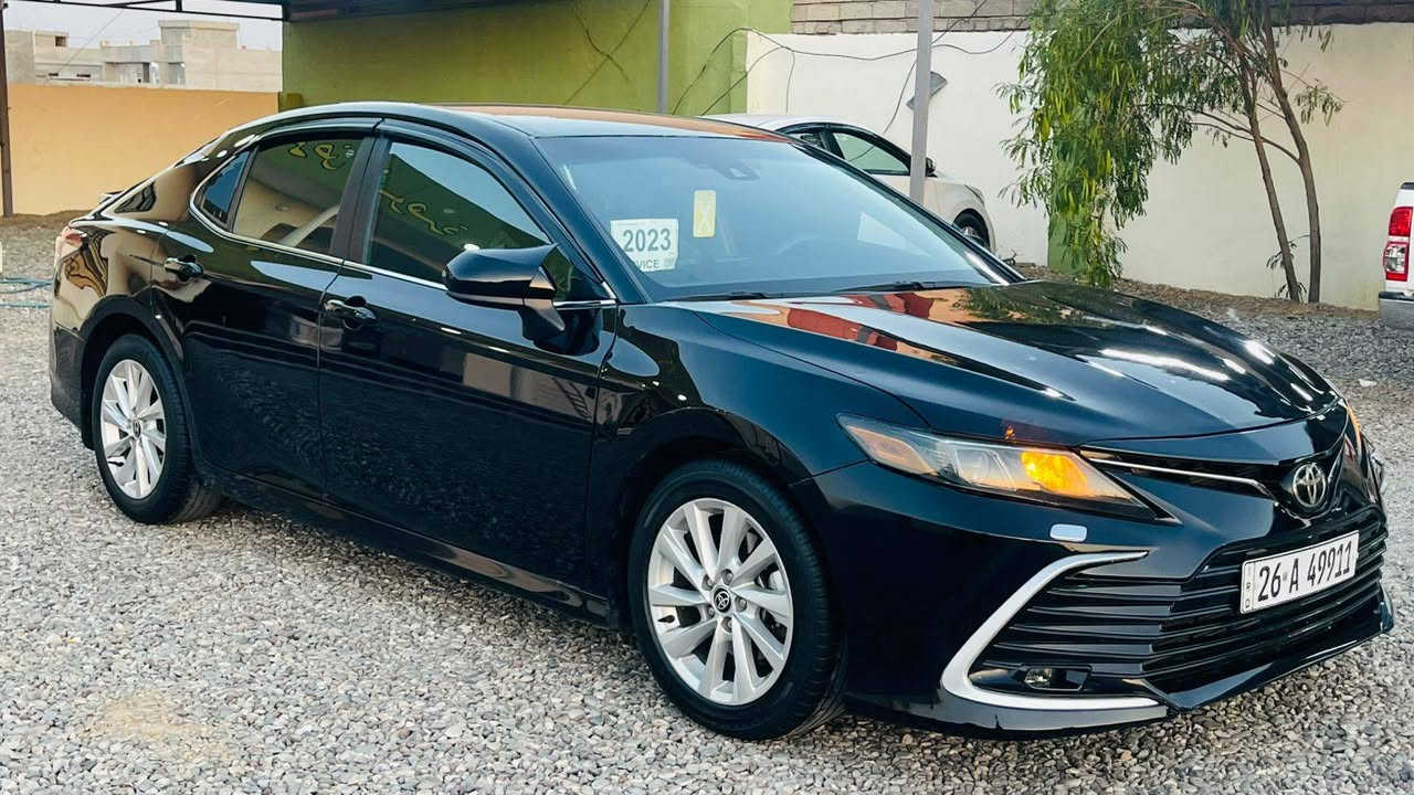 السلام عليكم
تويوتا كامري TOYOTA  CAMRY
موديل 2023
 لون اسود Black 
وراد امريكي 
رقم صلاح الدين الدولي ✅
هزه و سنويه جديده ✅
موصفات LE✅
محرك وكير شرط✅
ماشيه 44 مايل ✅
تبريد وتدفئة ✅
سياره ضررها بونيد وجاملغ تبديل 
السونار مرفق بالمنشور ✅
السيارة كاعده وحيل حلوه ماتصرف عليها برغي ✅
السعر175$وبيها مجال ✅
الموقع(صلاح الدين الشرقاط معرض الجوهرة)
#الأستفسار  
(ابوغزل      ***********)
(ابومصطفى ***********)
