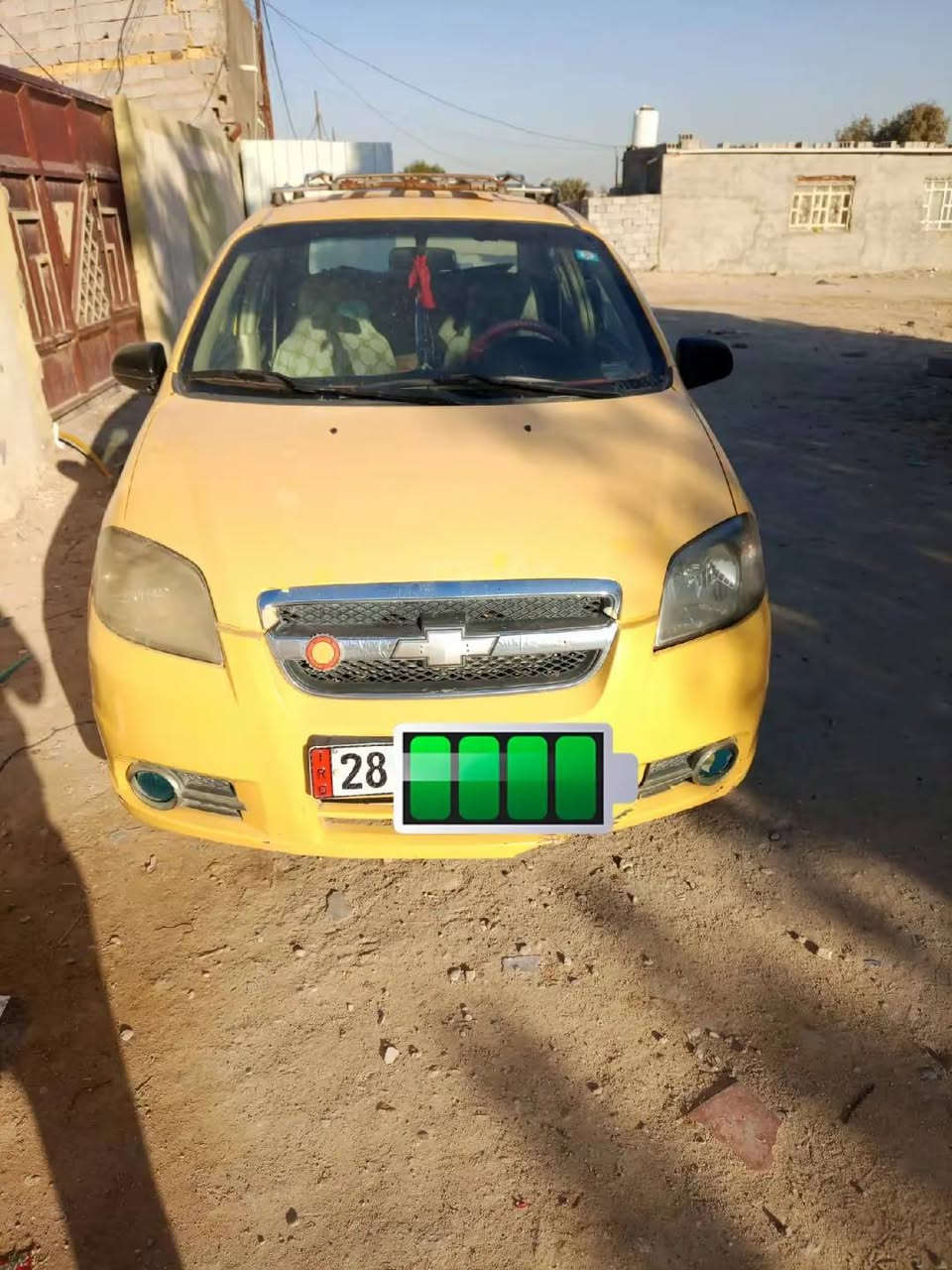 للبيع افيو جديده ومكفوله من كلشي مكينه صندوك حاويه وكير تبريد منضومه جديده مبدله تخم ويل 14جديد تخم تاير ابو الخطه سنتر لوك كامله تبل سويج وريمونت سياره حلوه وجهازه بسمي انكليزي مصفره من كلشي  السعر 58وبيه مجال قليل بدون تعب للشراي موديل 2009 رقم الهاتف ***********
