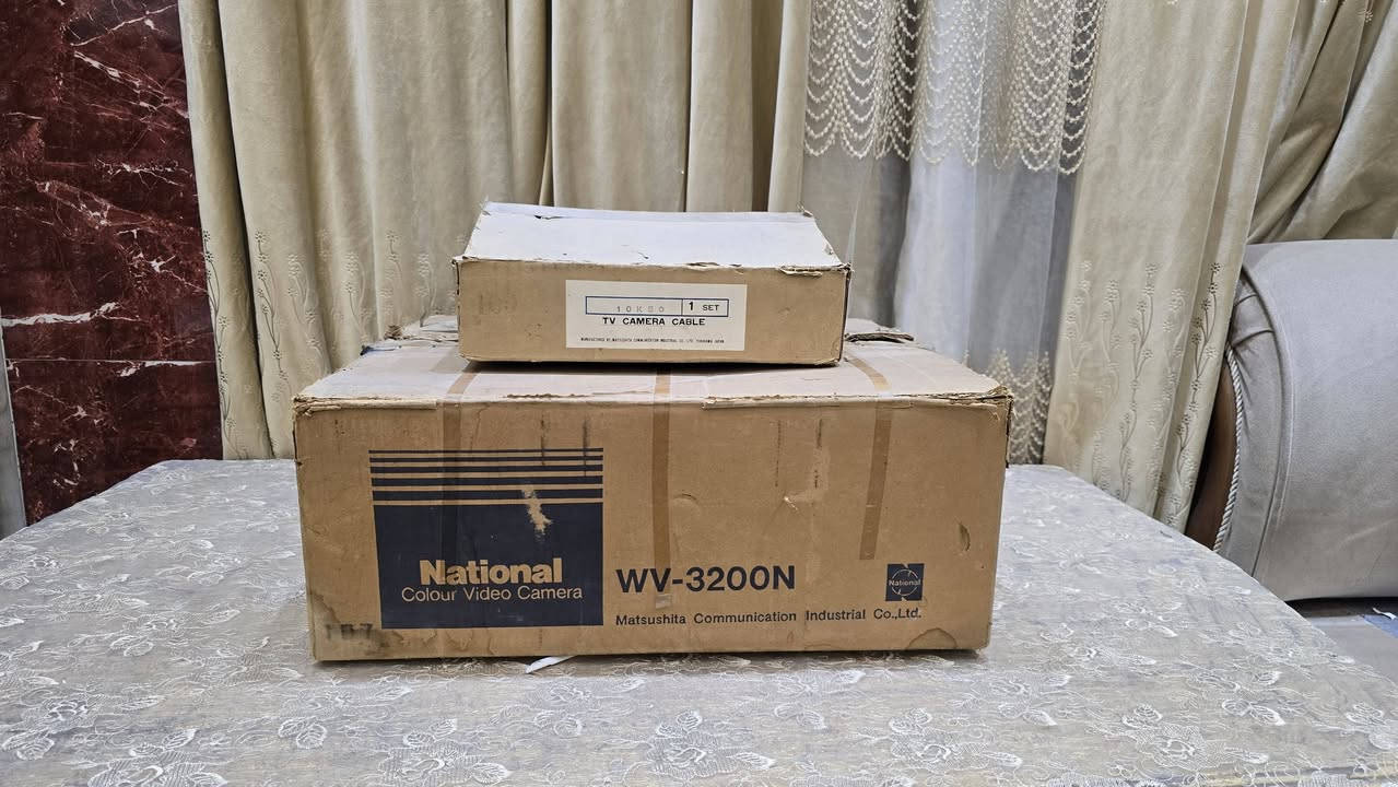 كامره ناشونال 
غير مستخدمه 
مع جميع ملحقاتا 
للاستفسار مراسله الصفحه 
او الاتصال ***********
