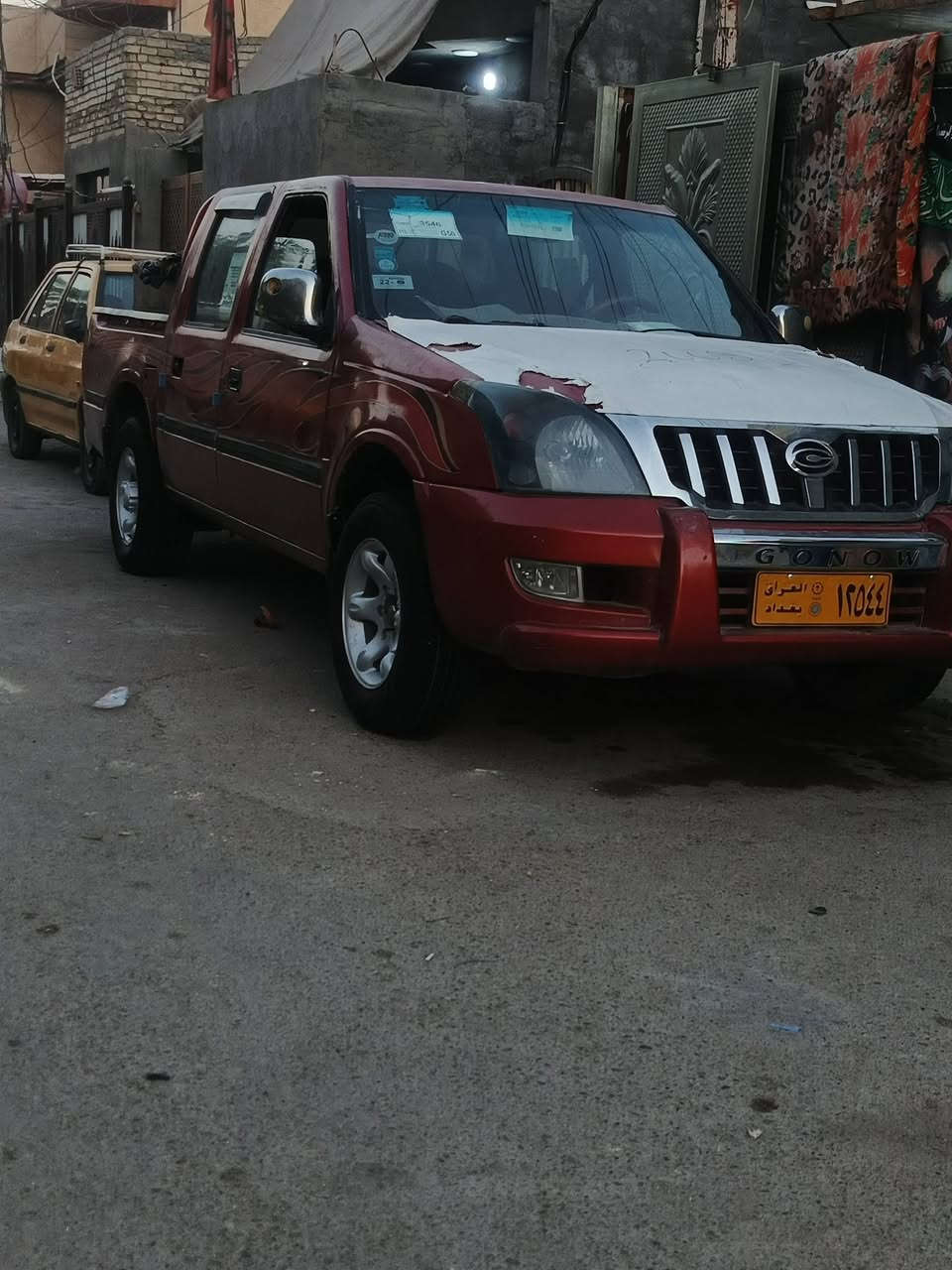 السلام عليكم مرخصت الادمن المحترم
بيك اب كنو موديل ٩ باسمي رقمي انكليزي البارحه دكيت الوحات واستلمت السنويه مكينه وكير وتبريد تمام حداديه نص عمر كهربائيات ١٠٠/٧٠ تخم تاير البدي بلادي دواخل حلوه السعر ٤٥ وبيه مجال بسيط وترهم مراوس حسب القناعه العنوان بغداد الزعفرانية  *********** وتساب خاص اتصال اسف على الاطاله
