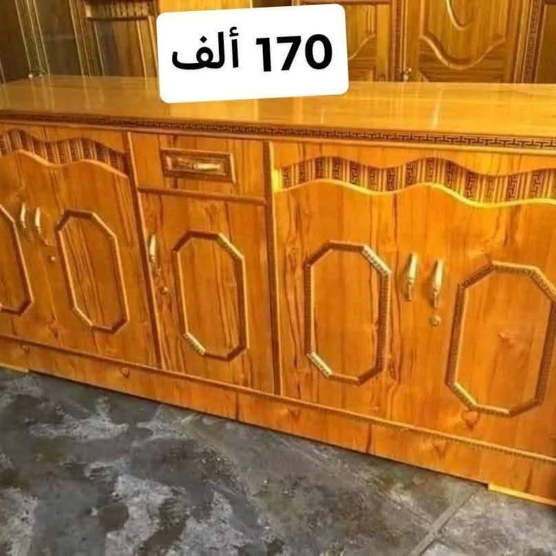 اسعارنا جوه السوك وشغل بي مخافت الله (امانت الله ورسوله) 
بوفيات للفراش نجارة عراقيه وشغل مضبوط واسعار جمله 
(مانتعامل بالمستخدم) فقط جديد 

يتوفر لدينا ايضا كناتير من 2 باب الى 6 باب وبانسب الاسعار 
غرف نوم شبابيه ونفرين

العنوان بغداد القاهره /متوفر خدمة توصيل الى جميع مناطق العراق
للحجز والاستفسار عبر الخاص او التواصل واتساب ***********
