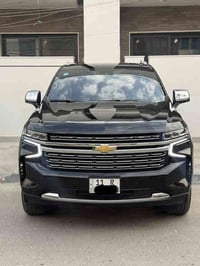 تاهو بريمير موديل ٢٠٢٣ خليجي مكفوله من الصبغ بيها مكانين بار صغار  كلش...