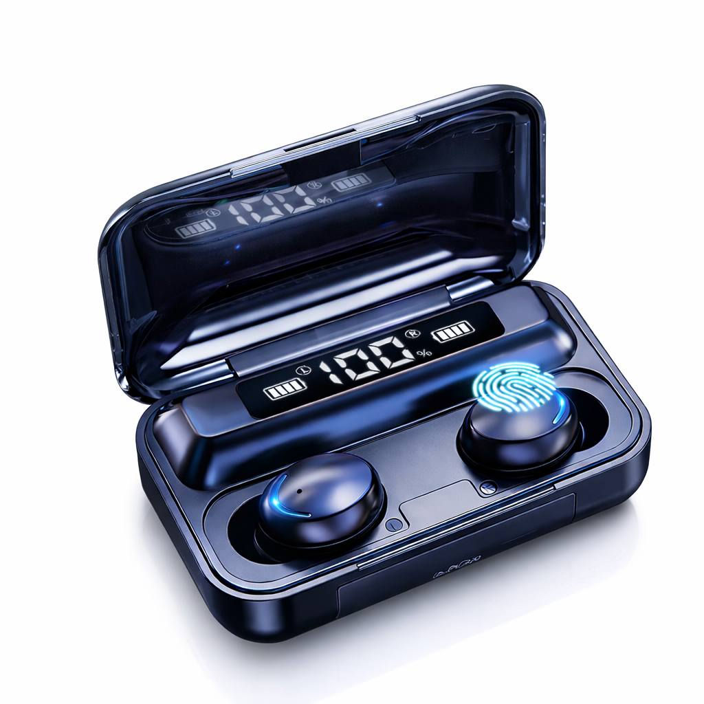 سماعات TWS F9-5 اللاسلكية مع شاشة رقمية وباور بانك

سماعات لاسلكية بتقنية TWS موديل F9-5 مزودة بعلبة شحن تعمل كباور بانك مع شاشة رقمية لعرض مستوى البطارية، مناسبة للاستخدام اليومي والمكالمات.

• تقنية True Wireless Stereo (TWS) اتصال لاسلكي كامل بدون أسلاك

• شاشة رقمية على علبة الشحن لعرض نسبة البطارية

• تدعم المكالمات بدون استخدام اليدين (Hands-Free)

• تحكم باللمس (Touch Control)

• علبة شحن بسعة 300mAh تعمل كباور بانك

• إمكانية استخدام كل سماعة بشكل منفصل أو معًا

• إصدار البلوتوث: V5.3 + EDR (للجهتين)
• أوضاع البلوتوث: A2DP 1.3 / HFP 1.6 / HSP 1.2 / AVRCP 1.6 / D11.3
• تردد البلوتوث: 2.4GHz
• مدى الاتصال: 15–25 متر
• سعة بطارية السماعة: 30mAh لكل سماعة (ليثيوم قابلة للشحن)
• سعة بطارية علبة الشحن: 300mAh
• وقت تشغيل الموسيقى: 2–3 ساعات
• وقت المكالمات: تقريبًا 4 ساعات
• وضع الاستعداد: حوالي 6 ساعات
• وقت الشحن: حوالي 70 دقيقة
• فولتية شحن العلبة: 5V
• تدعم: الهواتف الذكية – الأجهزة اللوحية – الكمبيوتر


**إذا كنت صاحب هذا الإعلان وتريد حذفه لأي سبب، رجاءا أرسل رسالة إلى الدعم الفني**