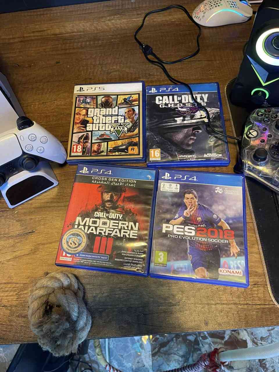 سلام عليكم بلي 5كامل ملحقاته الجهاز ممستخدم 15يوم طك باكيت ويا حساب بي فيفا 24.  السعر 725 الف وبي مجال قليلل مكان الرمادي  الرقم*********** واكو توصيل
