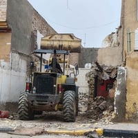 مكتب حسام الحسيناوي  مستعدون لهدم جميع انواع المباني🏘️ مع فرش السبيس و...