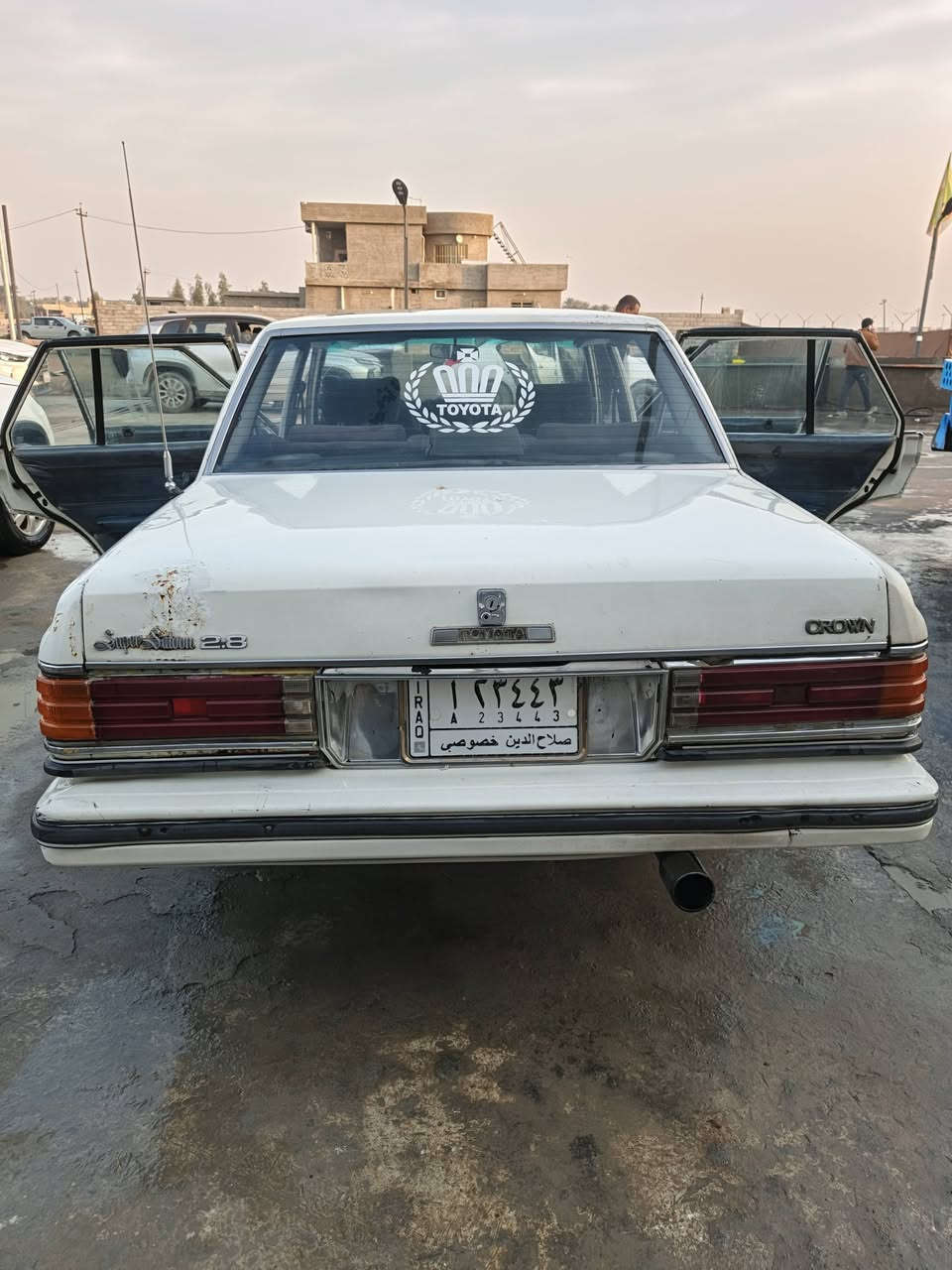 السلام عليكم ورحمة الله وبركاته
سوبر ٨٣ للبيع مكينه وكير ونجي كهربائيات شغاله  تخم تاير جديد صدر جديد سياره سنويه بسمي مداور ثاني يوم  بيها قطعتين صبغ جاهزه من كلشي السعر 35 وبيه مجال استفسار  ***********/0770533846  عنوان السياره صلاح الدين /الضلوعية
