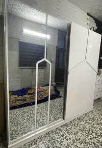 غرفه نوم تركيه مستعمله جربايه نفر بدون صوميه وكنتور 4 باب  وميزتواليت ...