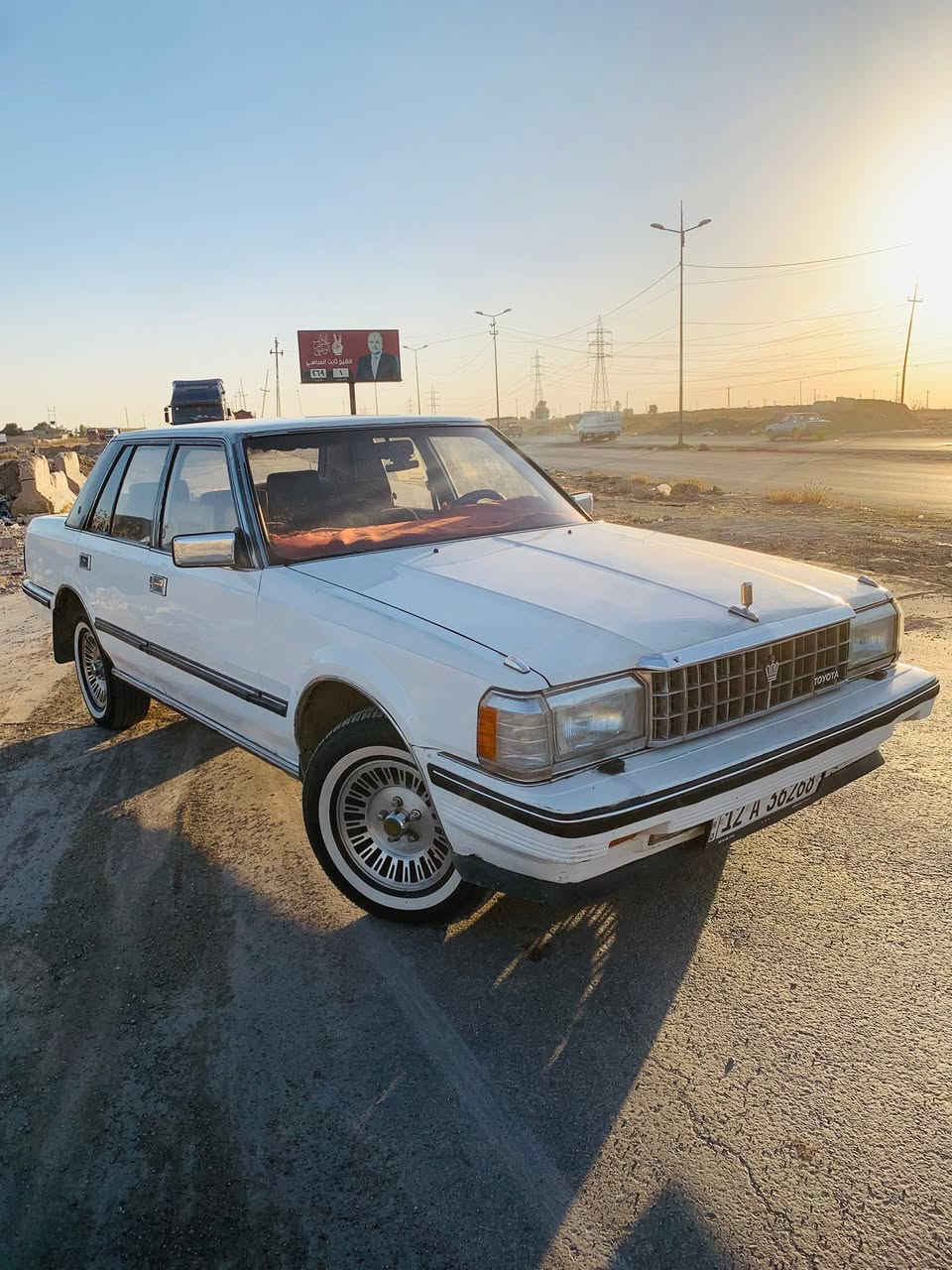 سلام عليكم تيوته سوبر  موديل 1985 كير اومحرك اواكسن شرط مالبطه تبريد تتفيه شرط رقم نينوى إنكليزي اني الشرعي تحويل موباشر طخم تايه جديد خط ابيضّ طخم ويل اكروم سياره ابلاديه قطره صبغ مابيها سياره آكلين هزه جديده وايرمنيه كامله داخلها نضيف حيل السعر 65بيها مجال قليل خاص ماجاوب موجود خط (***********)بيهن واتساب الرقمين (***********)

