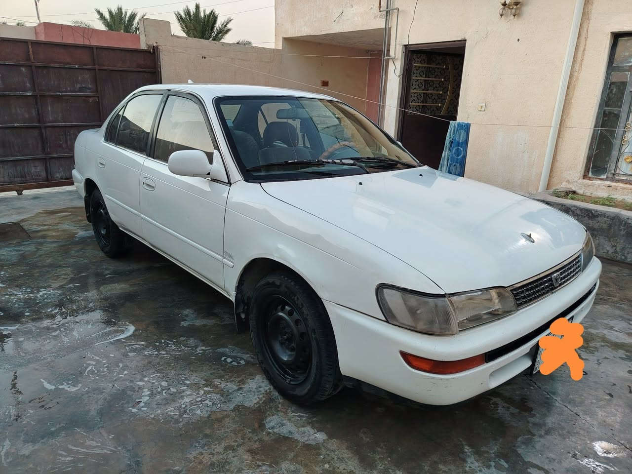 كورلا ٩٢ رقم ديالى دولي كير محرك كفاله تخم تاير جدد راديتر بور مشط ديلكو باتري كله جديد مكفولة من ضربه وصبغ فقط جامرلغ خلفي مصبوغ السعر ٥٣ وبيه مجال  ***********

