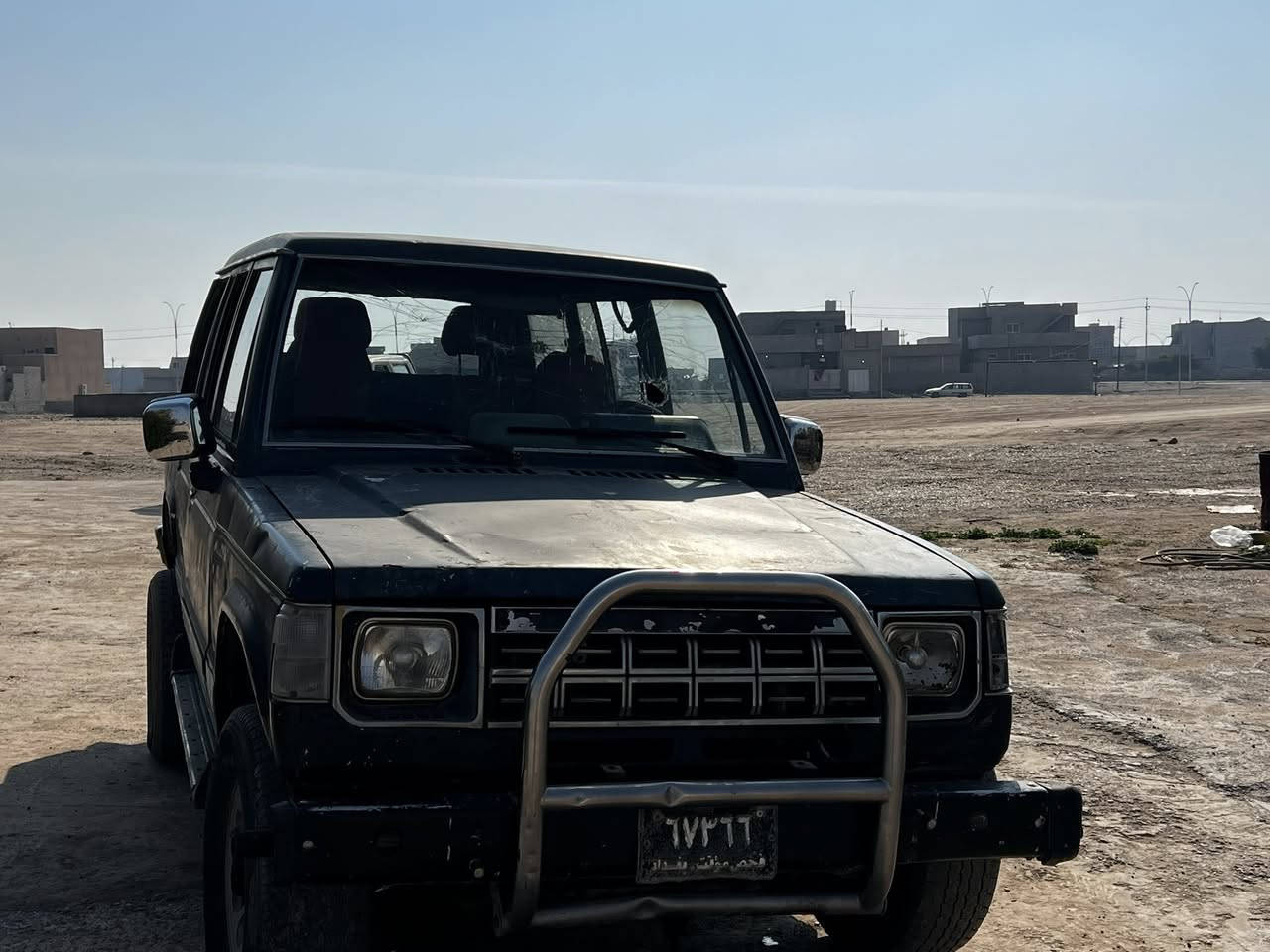 السلام عليكم ميستبوشي  باجيرو فحص بغداد  للبيع كامله شغاله
السعر 25 وبيه مجال 
للستفسار ***********
