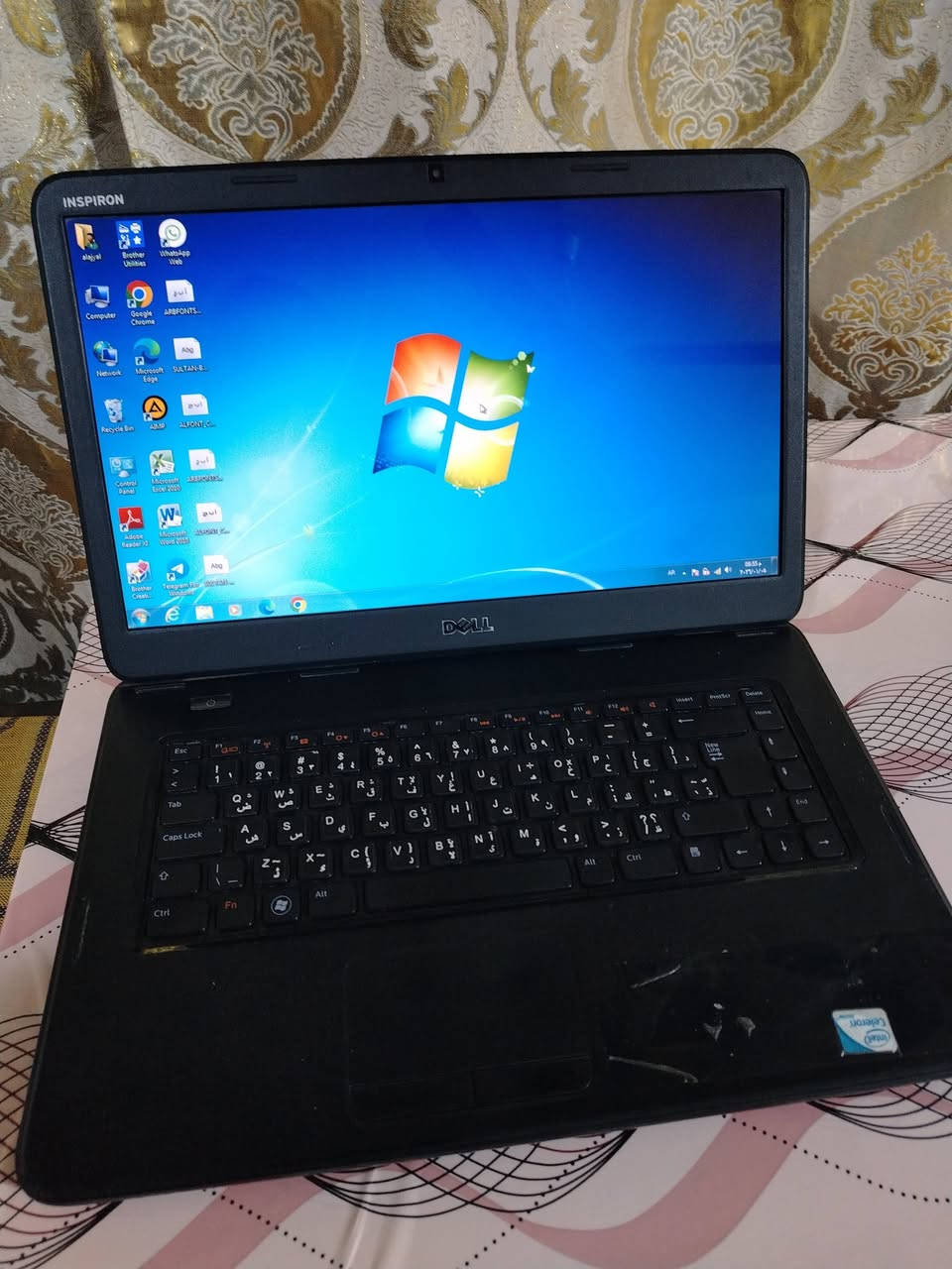 del selevon
رام 20 -- هارد 500 HD
sheer  15.6 -- نظيفه مابيها اي ضرر
السعر/ 160 مع التوصيل
***********
