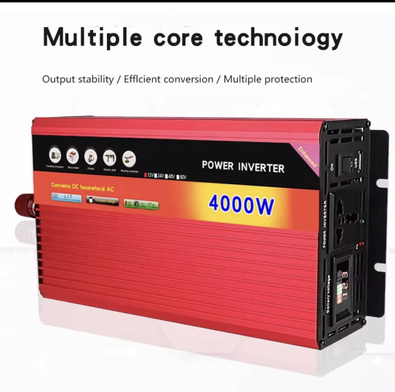 توفر عاكسة 4000 واط 
السعر 140 مع توصيل للجميع محافظات العراق


**إذا كنت صاحب هذا الإعلان وتريد حذفه لأي سبب، رجاءا أرسل رسالة إلى الدعم الفني**