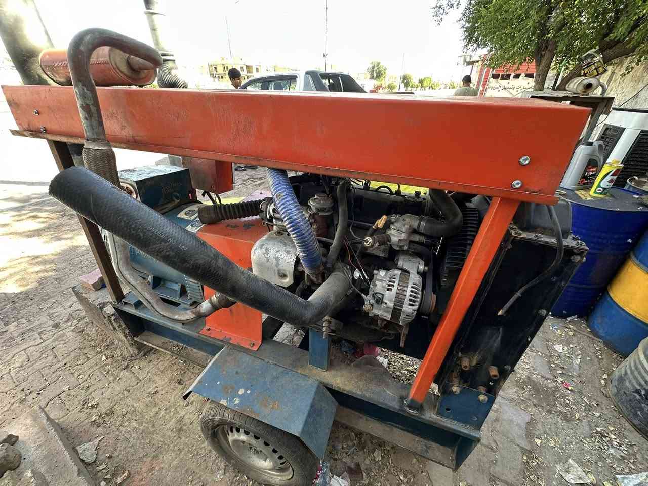 مولده كيه جديده محرك3000  راس التوليد 30كيفي نضافه التشغيل نص ديره  كامله معه باتري لعنوان ميسان العماره استفسار  تصل عله هاذ لرقم ***********.    ***********
