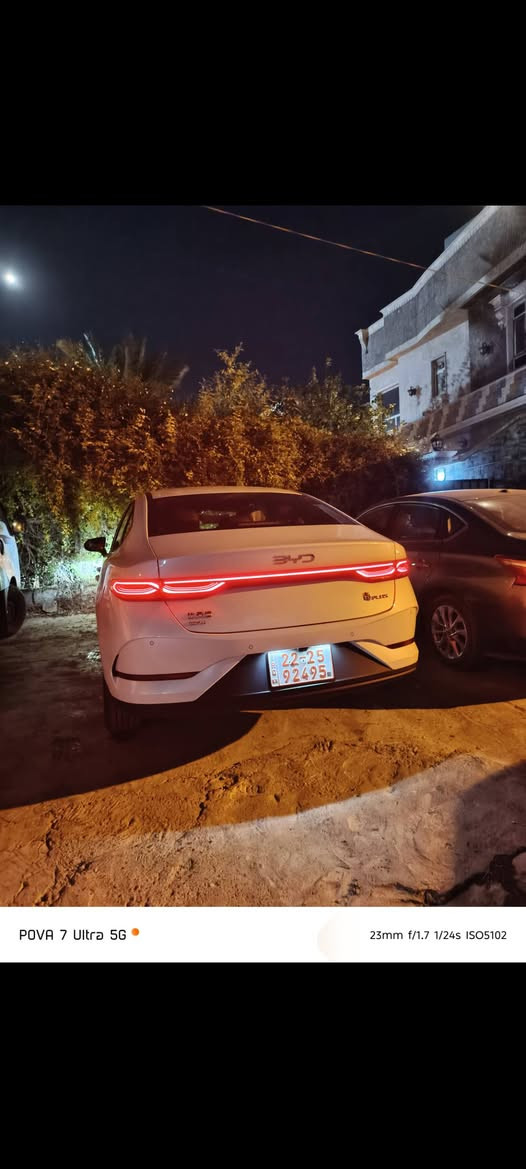 Byd qin plus 2025      
ماشية 6000 الاف
السياره رقم اربيل الجديد 
داخل زيتوني 
السياره وياهه كل غراضهه كامله كاعيات وشاحنه 
السعر : 127 ورقه وبيهه مجال 
***********
