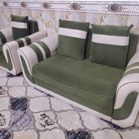 قنفات تركي • ٧مقعد • سرير مخزن