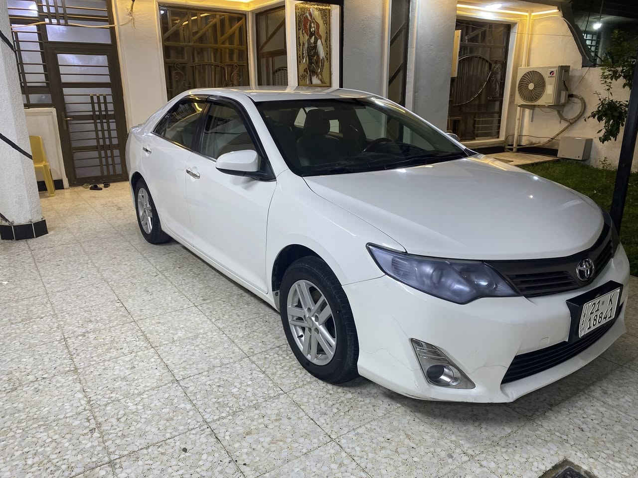 السلام عليكم
كامري خليجي 2013
GL
محرك و كير كفاله بدون فتح 
سونار موجود بصور
بدون صبغ كفاله 
مكان سيارة بغداد 
كلشي واضح بصور 
رقم هاتف و اتصل 
سعر 155
***********
البيع او مراوس باقل
