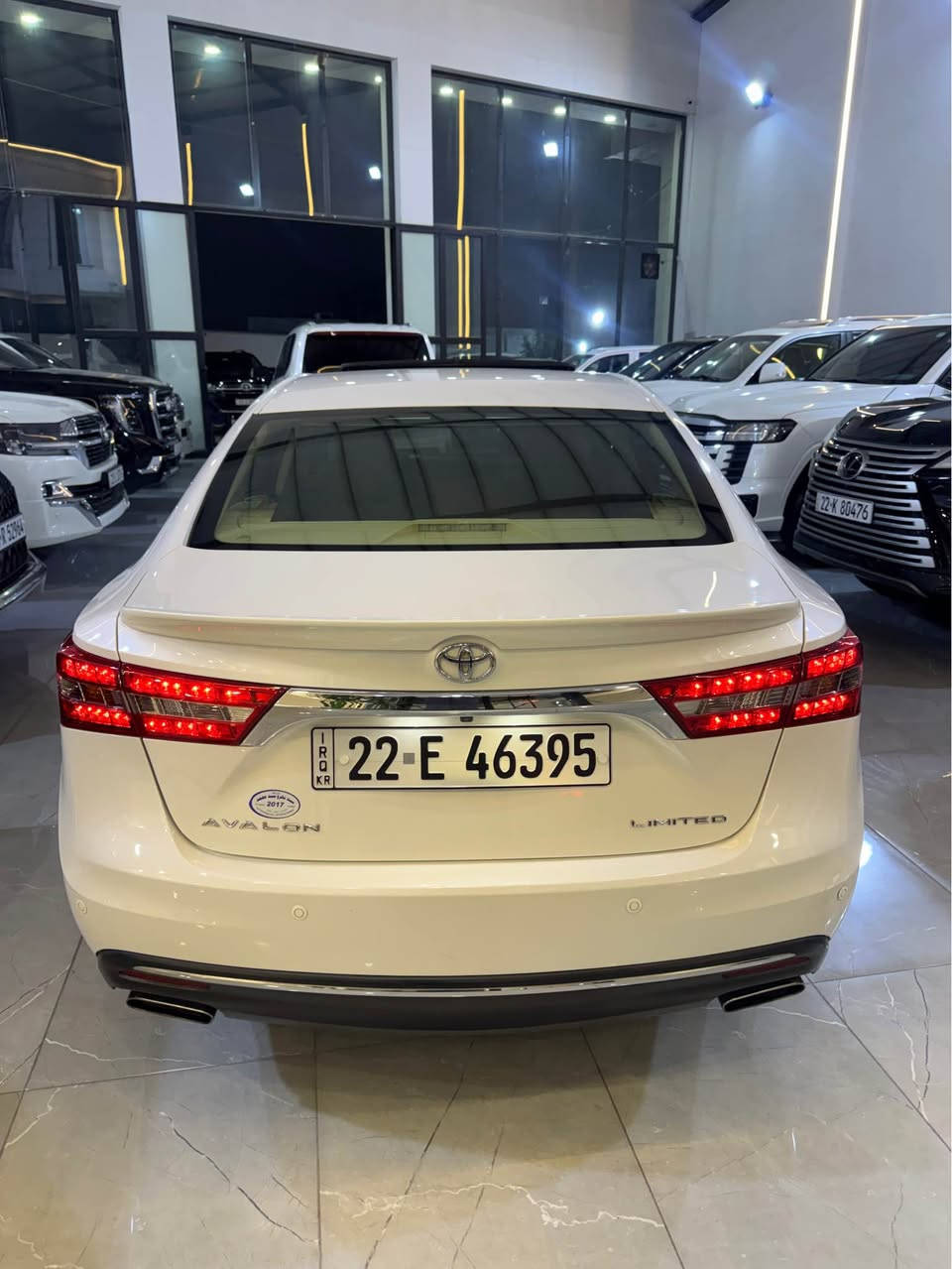 TOYOTA

AVALON

2017

LIMITED 

V6

3.5L

…………………………………………………………………………

تویوتا         ئەڤلۆن

2017          سپی

6 پستن

………………………………………………………………………….

وارد             خەلیجی

………………………………………………………………………….

114                هەزار          رۆیە

………………………………………………………………………….

مواسفات

لیمیتد

بەسمە

شغال

سیلایت

کوشن        جلد

کوشن        کارەبایی

حەساس

بلاجکتۆر

لایت         زینۆن

لایت        لید

کامێرای        دواوە

کوشن    ساردی

تەبریت        لەمس

تەبریت         مەرکزیی

3   مۆد       لێخورین

………………………………………………………………………….

بێ               بۆیاخ

بێ              تەحدیل

………………………………………………………………………….

رەقەم     و    سەنەوی   نوێیە

بەناوی     خۆمانە

………………………………………………………………………….

شوێن                 هەولێر

معرض               جوهر

………………………………………………………………………….

نرخ

………………………………………………………………………….

265                                      وەرەقە

………………………………………………………………………….

***********

(      واتس      اب      هەیە      ) أربيل, العراق
