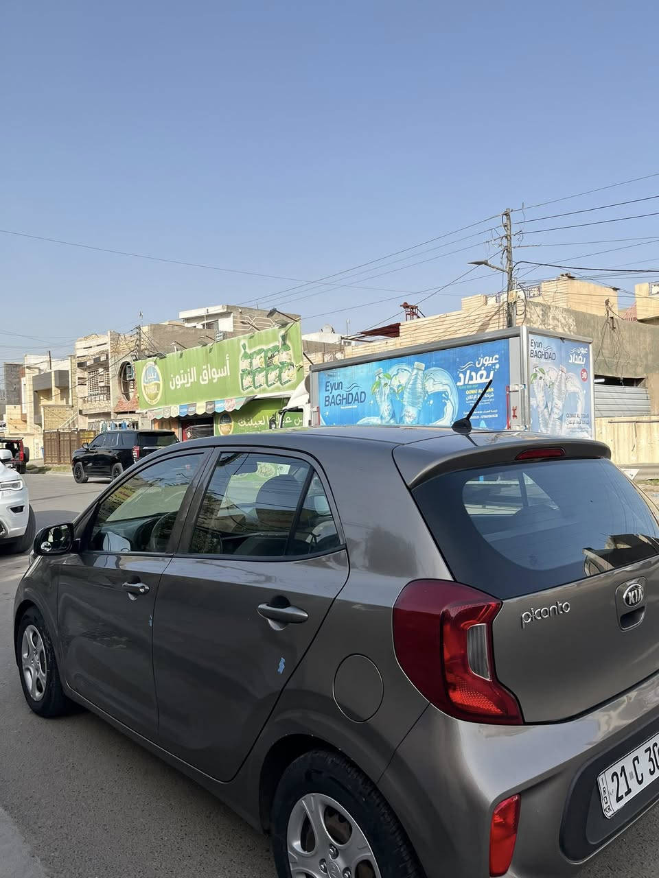 سلام عليكم
كيا بيكانتو 2018 خليجي مكفوله من الضربه والصبغ ماشيه 51 رقم سليمانيه 
المواصفات ( كاميرا تحكم جهتين 4 جام كهرباء بلوجكتر )
مكاني بغداد السيديه 
***********

