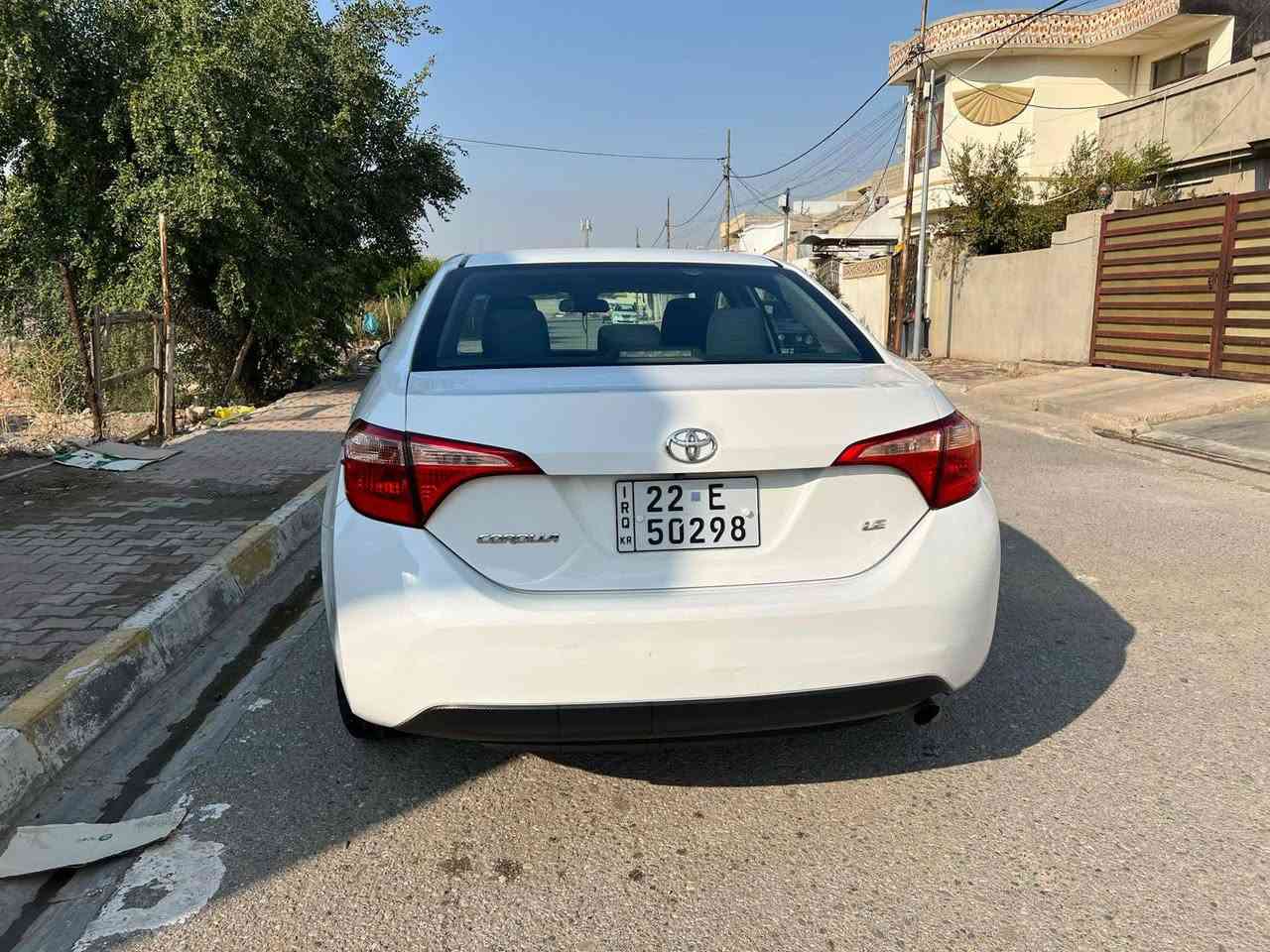 ***********كورلا موديل 2018  كلين تايتل  موصفات 
ايل ئي وارد امريكي  بس بي مكانين بارد  بدون حادث  رقم سنويه جديد لحد 2029  بسمي شرط تحويل وكله  بطاقه بنزين موجود كير محرك شرط لا صرف لا بوخار  او بدون فتح سعره 155 مجال  عنوان كركوك*********** كركوك, العراق
