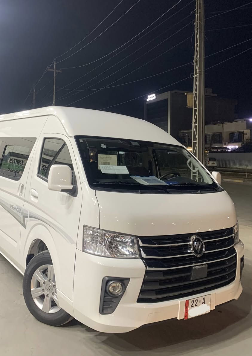 سلام عليكم للبيع فتون cs2 العريضه الشكل الجديد موديل 2025 دخول جديد  ماشيه 14 الف رقم اربيل بسمي تحويل ثاني يوم ضمان 3 سنوات صيانه + دهن ..فول مواصفات 4 دسك مكينه كبيره متسيبوشي ياباني عدد الركاب 14 للأستفسار اتصال ☎️ *********** متواجد واتساب مكاني بغداد البلديات
