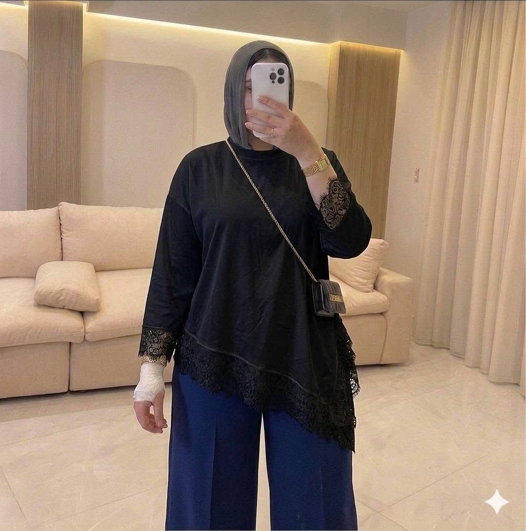اجمد واشيك توينز  ممكن تتخيلوة  🥳🥳

اسم الموديل  😉  بلوزه اوفر سايز تلتين كم 

الخامة 🫶 كرينا 💪 

المقاس 🫶وان سايز ل 85ك


**إذا كنت صاحب هذا الإعلان وتريد حذفه لأي سبب، رجاءا أرسل رسالة إلى الدعم الفني**