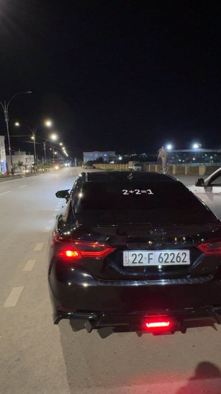 ⁨ ⁨ REKLAM✨VVIP✨
جوری ئوتومبێل:TOYOTA 
 مۆديل:CAMRY-SE
مۆديلى سال:2020
ماوەى رۆيشتن:60,000مایل
کلین تایتل
بۆ زانيارى زياتر دەربارەى ئوتومبيێلەكه،
 تكايه پەيوەندى بەم ژمارەيەوه بكه: 
***********
بۆ بينينى تۆتۆمبێلي زياتر کڕین و فرۆشتن، دەتوانن سەرەدانى پلاتفۆرمەكانمان بكەن له ئينستاگرام وفەيسبوك و تیك توك. #BUSINESSCARS
********
TOYOTA 
الموديل:CAMRY-SE
سنة الصنع :2020
المسافة المقطوعة :60,000مایل
لمزيد من المعلومات حول السيارة، يُرجى الاتصال على هذا الرقم:
***********
لمشاهدة المزيد من السيارات شراء وبيع، يُمكنك زيارة منصاتنا على إنستغرام وفيسبوك و تيك توك.
‏#businesscarss⁩⁩ أربيل, العراق

