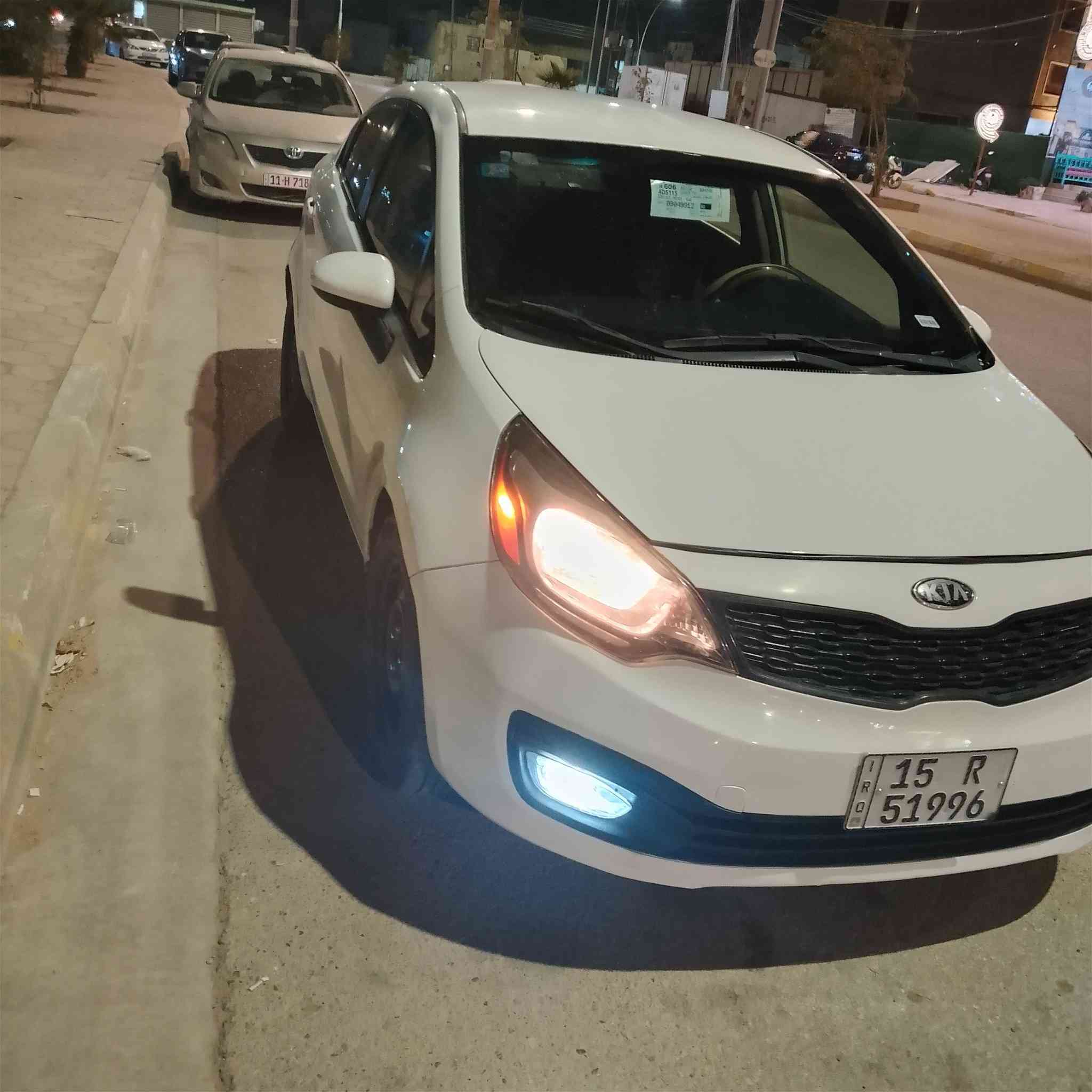 سلام عليكم كيا ريو موديل 13 وارد امريكي بيه قطعتين صبغ محرك 1600 السعر 85 العنوان  الانبار الرمادي للاستفسار اتصال بل رقم ***********
