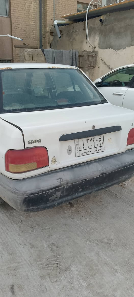 السلام عليكم سايبا 2015للبيع قفلها 25لعلم سنوية بيها بلاغ بدل ضائع والمحرك بية تبخير باقي السياره نضيفة مكانها السماوة اخذك لولد الي اشتريت منة يداورلك رقمي ***********
