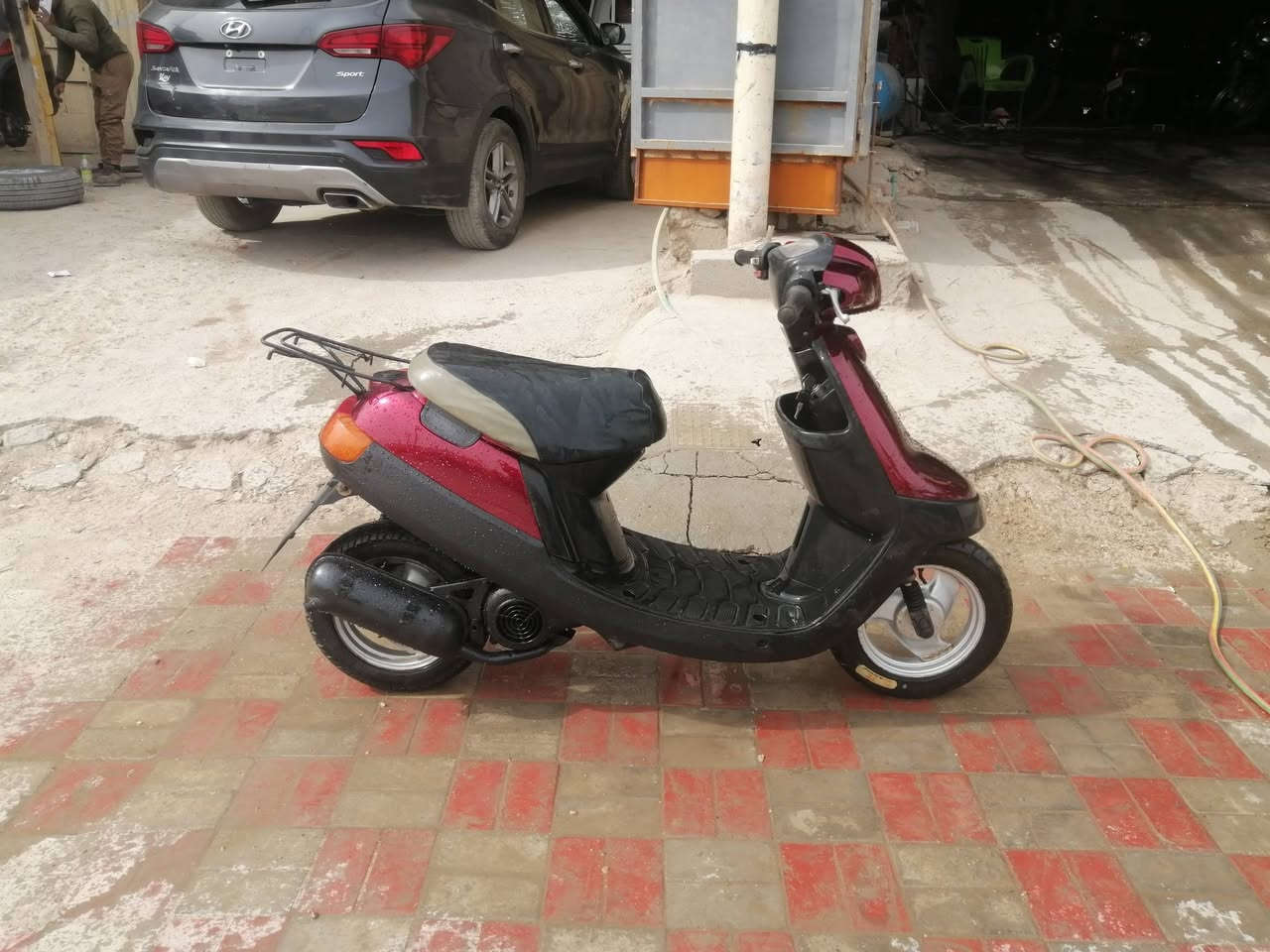 للبيع دراجه بطه جديده نضافته شوفت عينك شرط نعومه شلعه معدل شرط ال فحص السعر 275 الشراي يتصل *********** مكاني كربلاء خاص ماعندي
