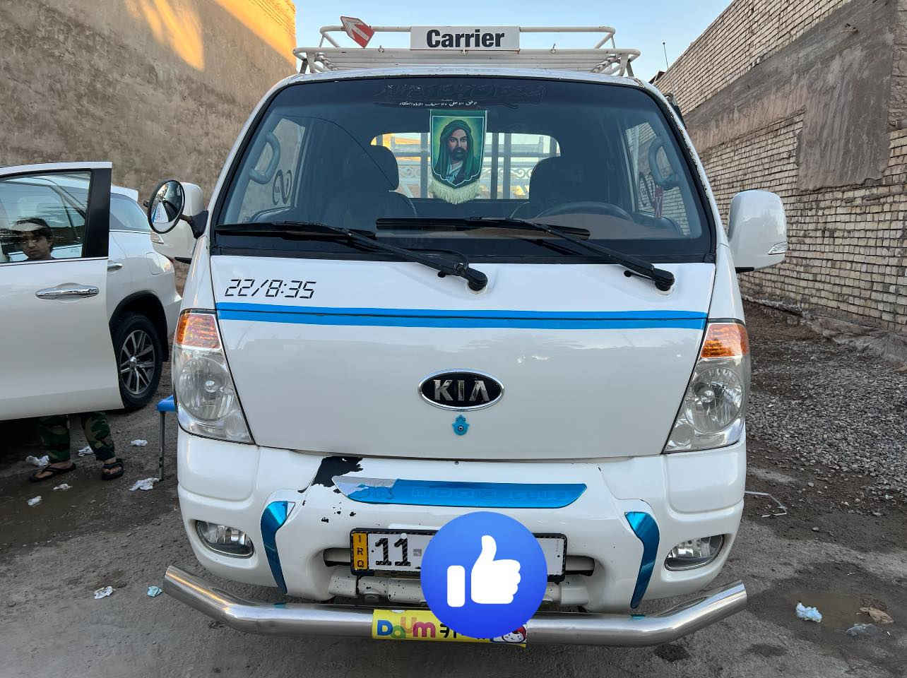 كيا فحل مسكر بنكو 3موديل 2007  المحرك والشاصي وكير مكفولات رقم بغداد مميز  السعر 105
بغداد المعامل 
للاستفسار ***********
