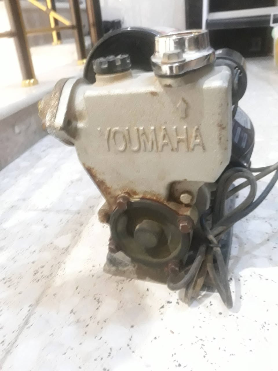 السلام عليكم ماطور ماء مستعمل شغال ماركة يوماها السعر 40 الف للعلم سعر الجديد 100 الف.  للتواصل عالرقم *********** بي واتساب
